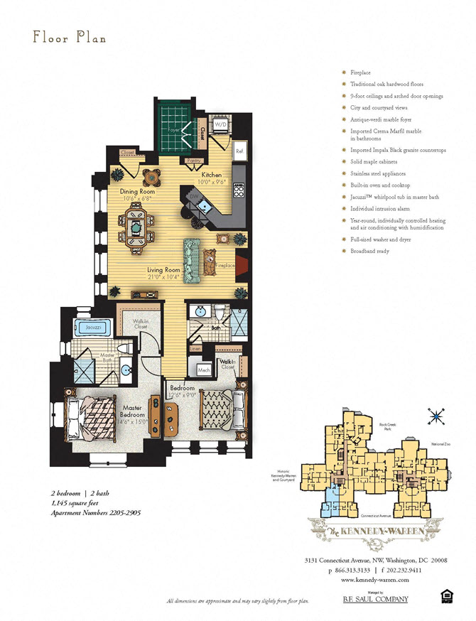 KennedyWarren South Wing Apartments, 3131 Connecticut Ave